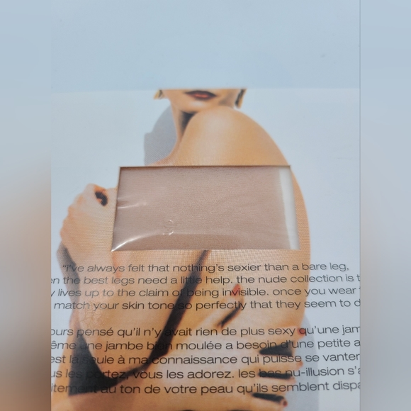 Donna Karan Hosiery Women’s Medium A01 The Nudes Toeless Control Top Pantyhose - Picture 4 of 6